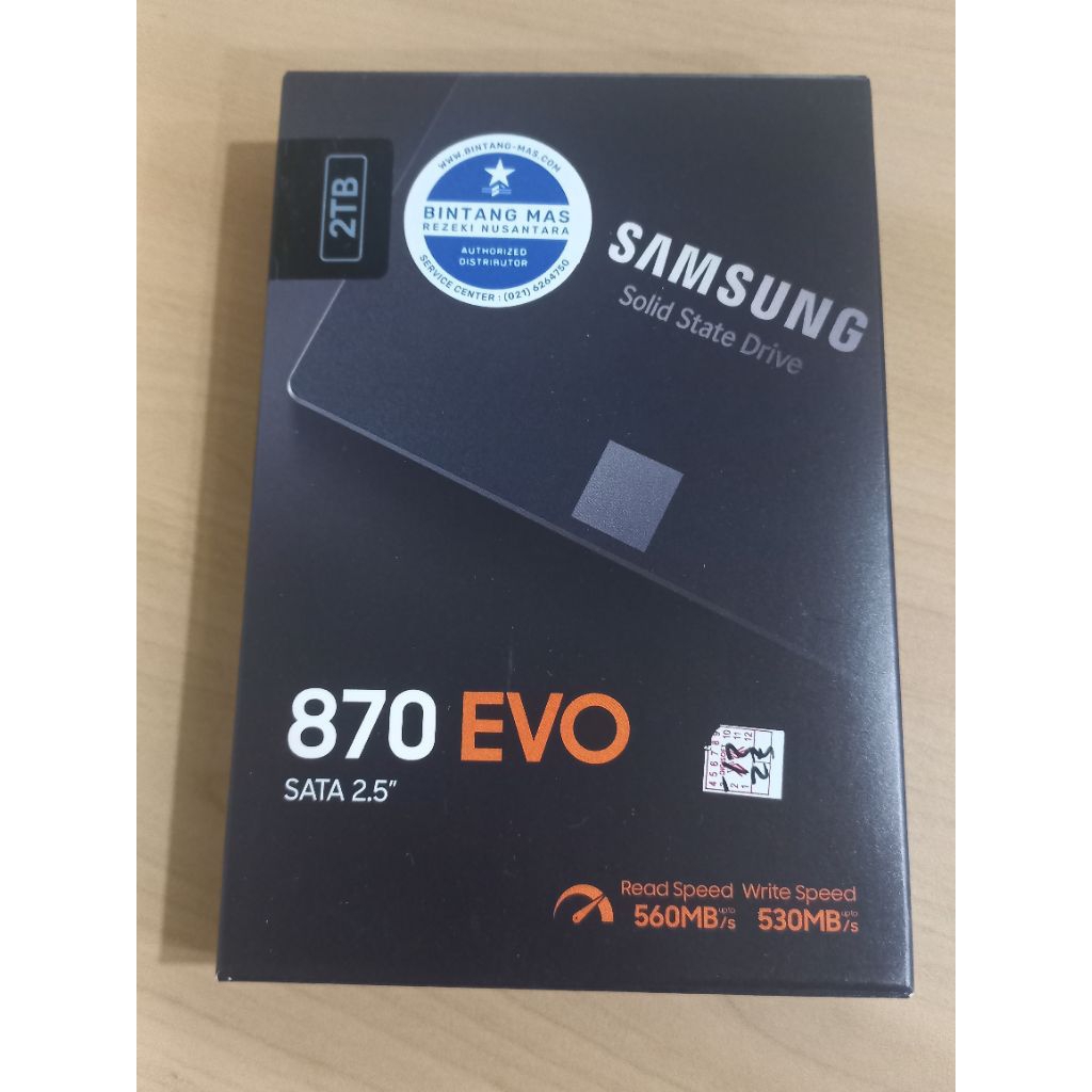 SSD SAMSUNG 870 EVO 2TB