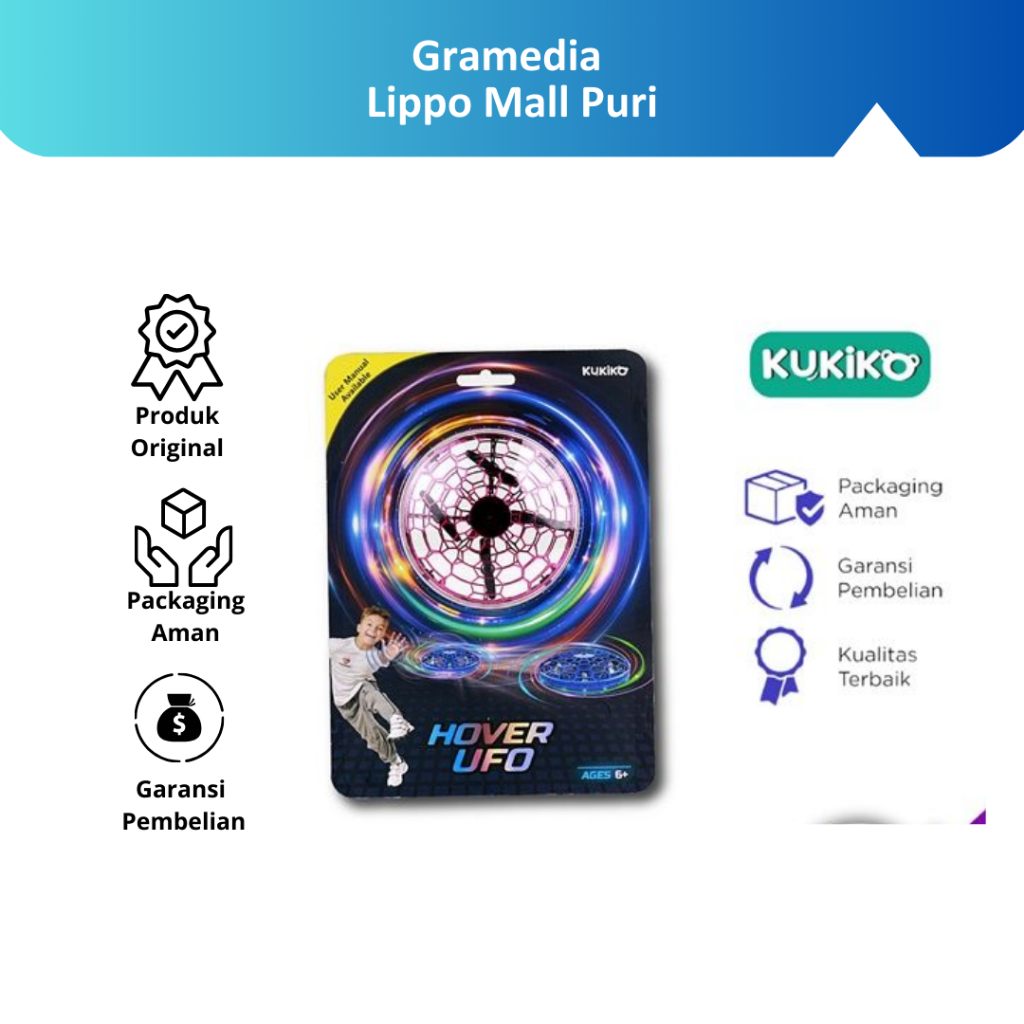 Gramedia Lippo Mall Puri  - Kukiko Hover UFO TSM005