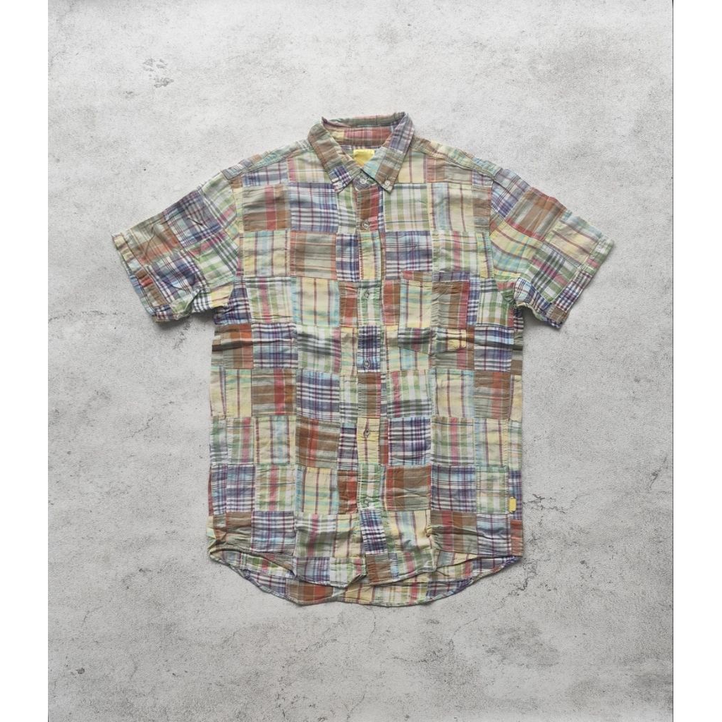 Swagger Patchwork Shirt Kemeja Madras