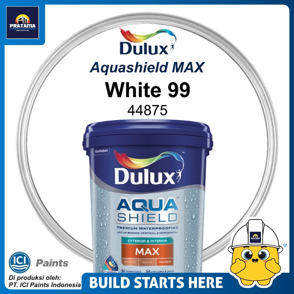 DULUX - CAT AQUASHIELD 20Kg WHITE 44875