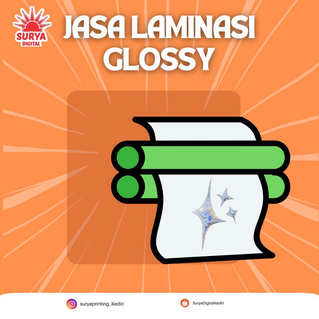 

Jasa Laminasi Glossy / Doff Ukuran A3+