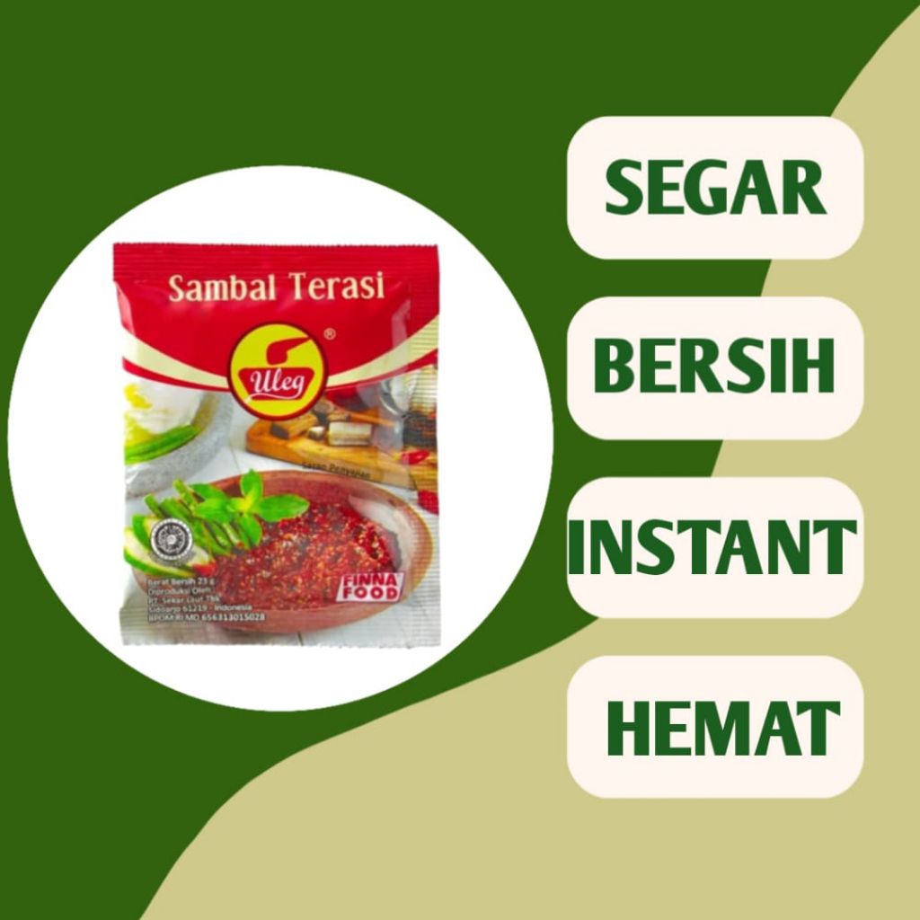 

SAMBAL TERASI SACHET - INSTANT PALEMBANG