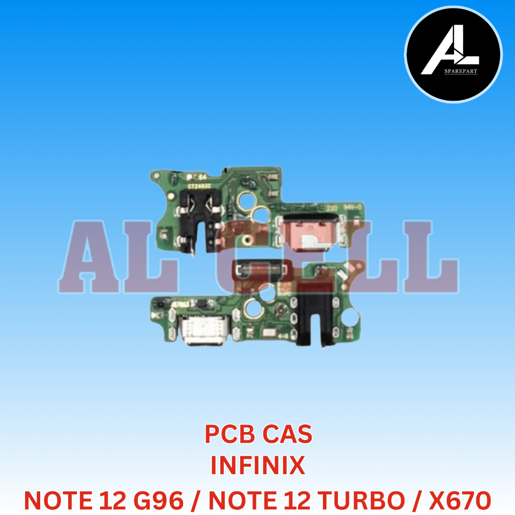 FLEXIBLE CAS / UI BOARD / PCB CAS INFINIX NOTE 12 TURBO/NOTE 12 G96/X670