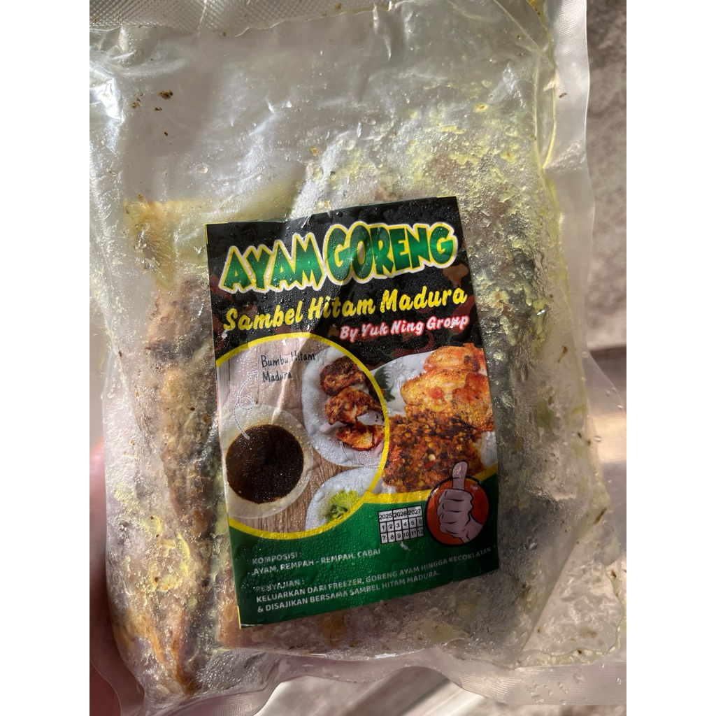 

Ayam Goreng Sambal Hitam Madura 400g