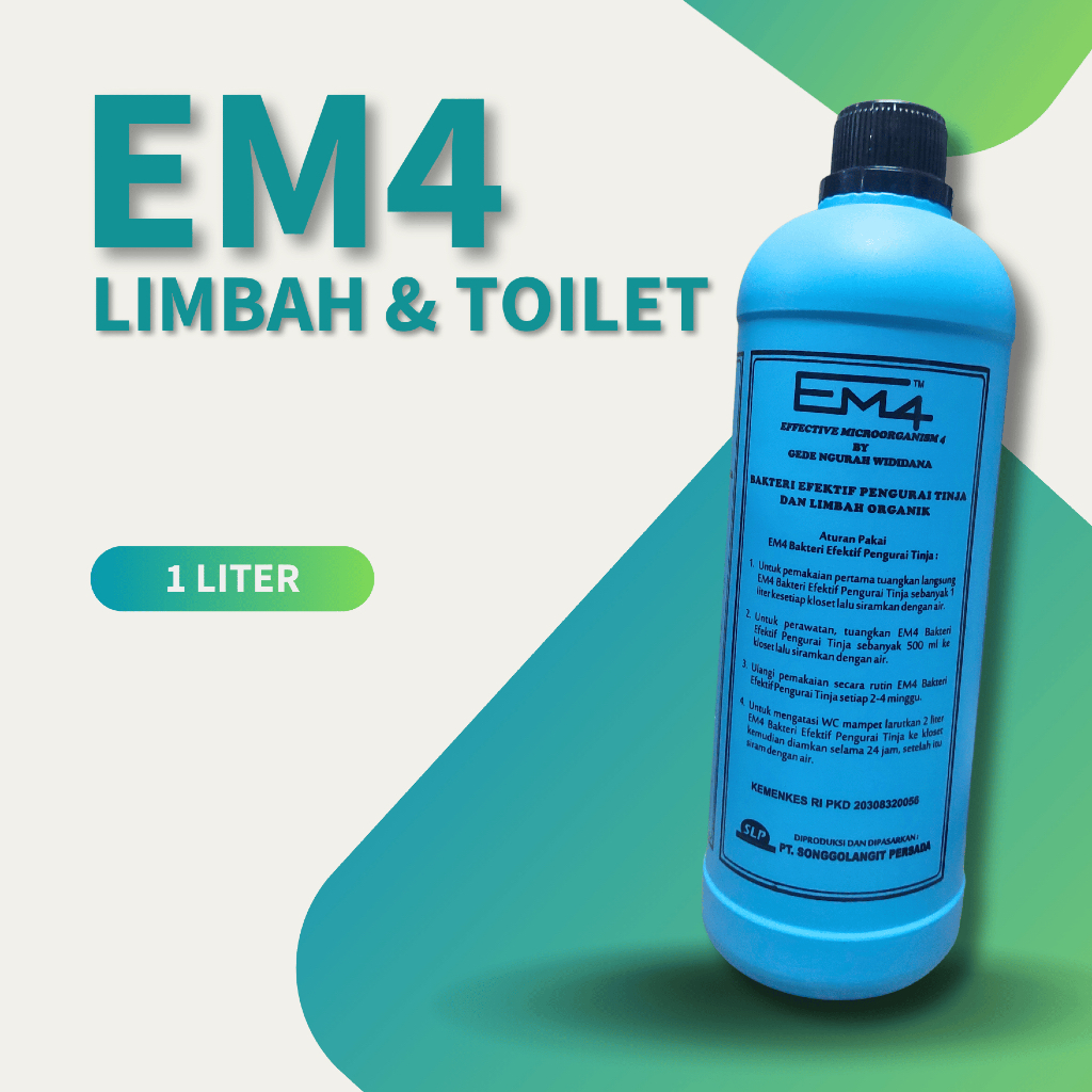 EM4 Pengolahan Limbah dan Toilet / EM4 Pengolahan Limbah
