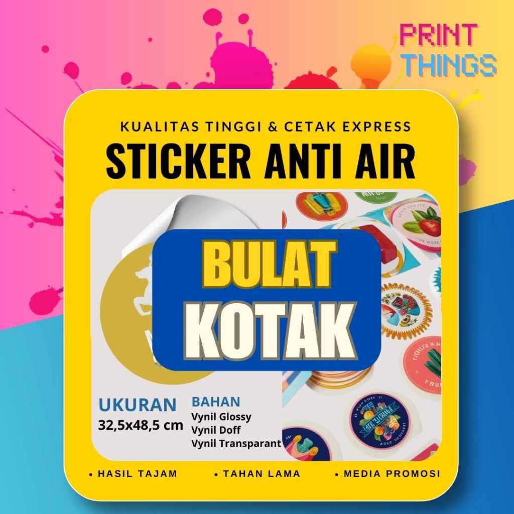 

PROMO STIKER VYNIL CUT A3 MURAH | BULAT & KOTAK | CETAK STIKER | LABEL KEMASAN MAKANAN & MINUMAN | EXPRESS | SAME DAY | UMKM |