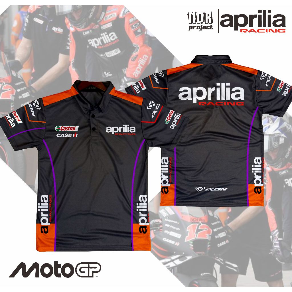 Jersey Polo MotoGP Aprilia Factory Racing 2025