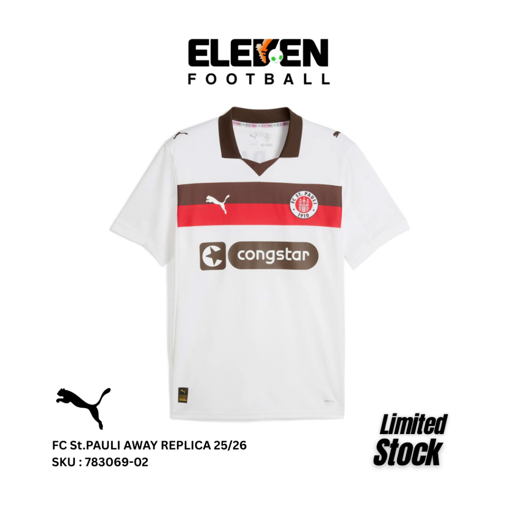 Jersey Puma FC St PAULI Away Replica 25/26 - ORIGINAL/783069-02