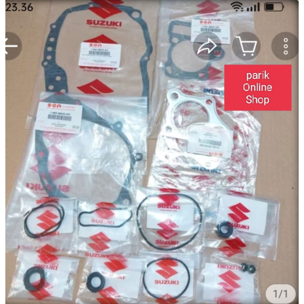 Paking Full 1 Set Paking kopling Paking Magnet Paking Blok Paking Head Sil engkol Sil Operan Oring C