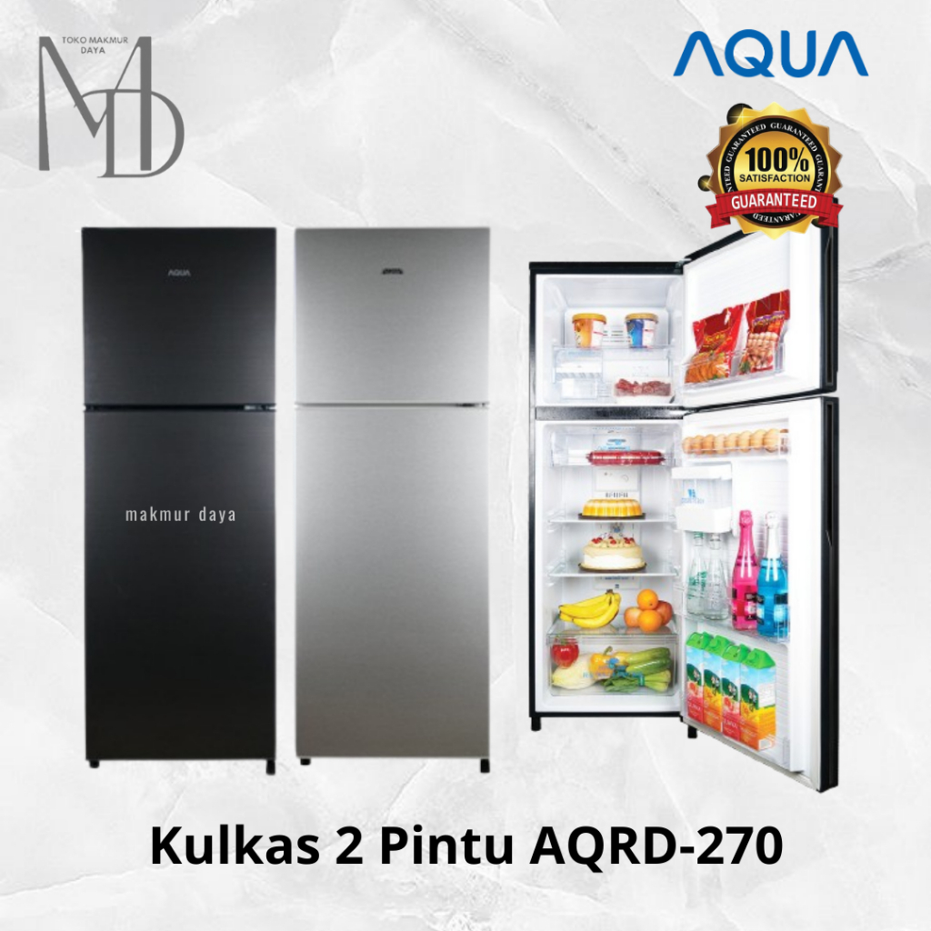 Kulkas Aqua 2 Pintu DTM 305 RAP INVERTER / DTM-305 Lemari ES NEW
