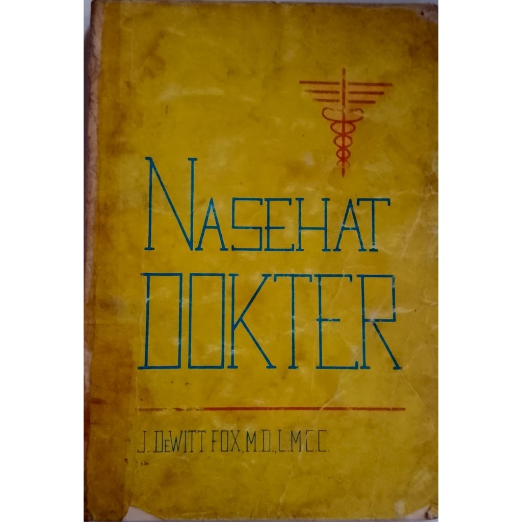 BUKU NASEHAT DOKTER BEKAS ORIGINAL