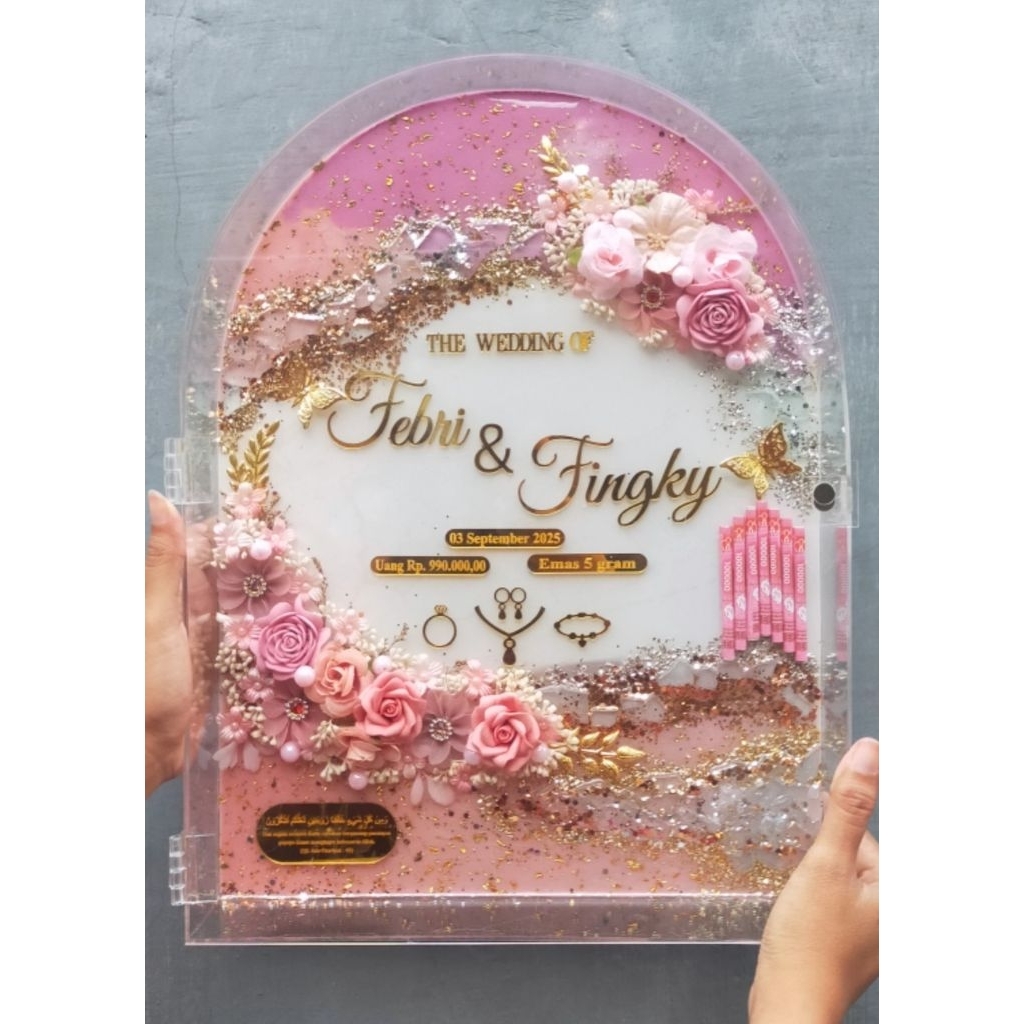 MAHAR RESIN TERMURAH MAHAR PERNIKAHAN VIRAL MAHAR FULL AKRILIK