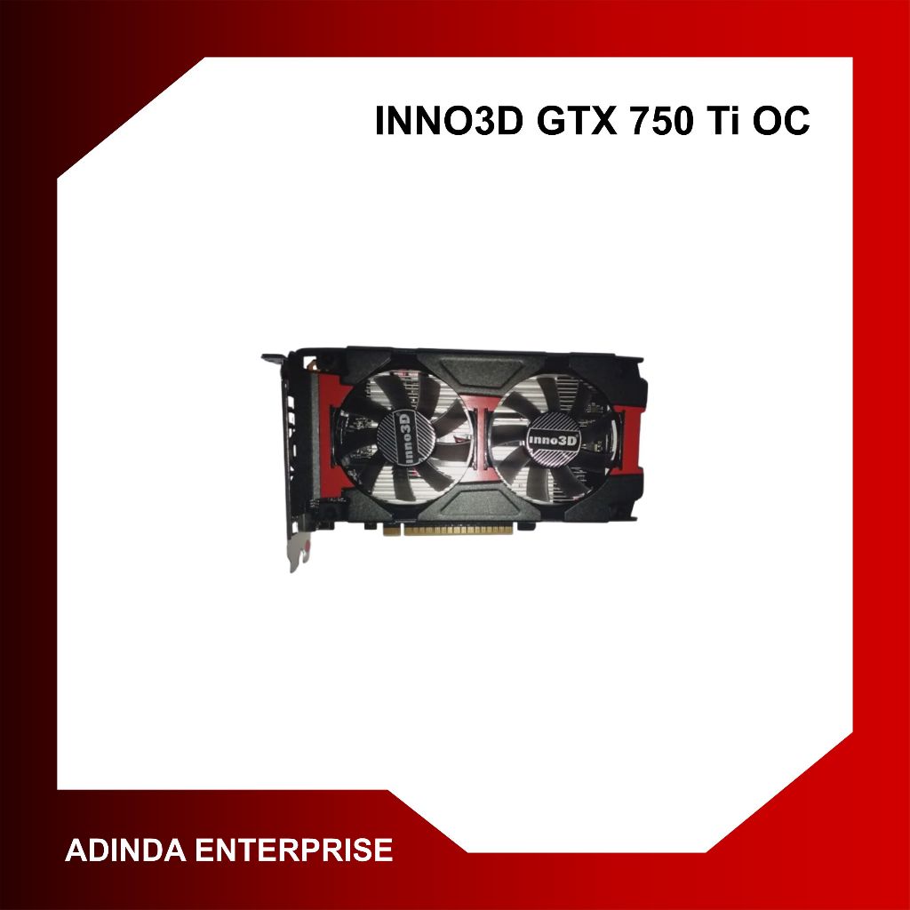 VGA INNO3D NVIDIA GTX 750Ti OC 2GB DDR5 128BIT