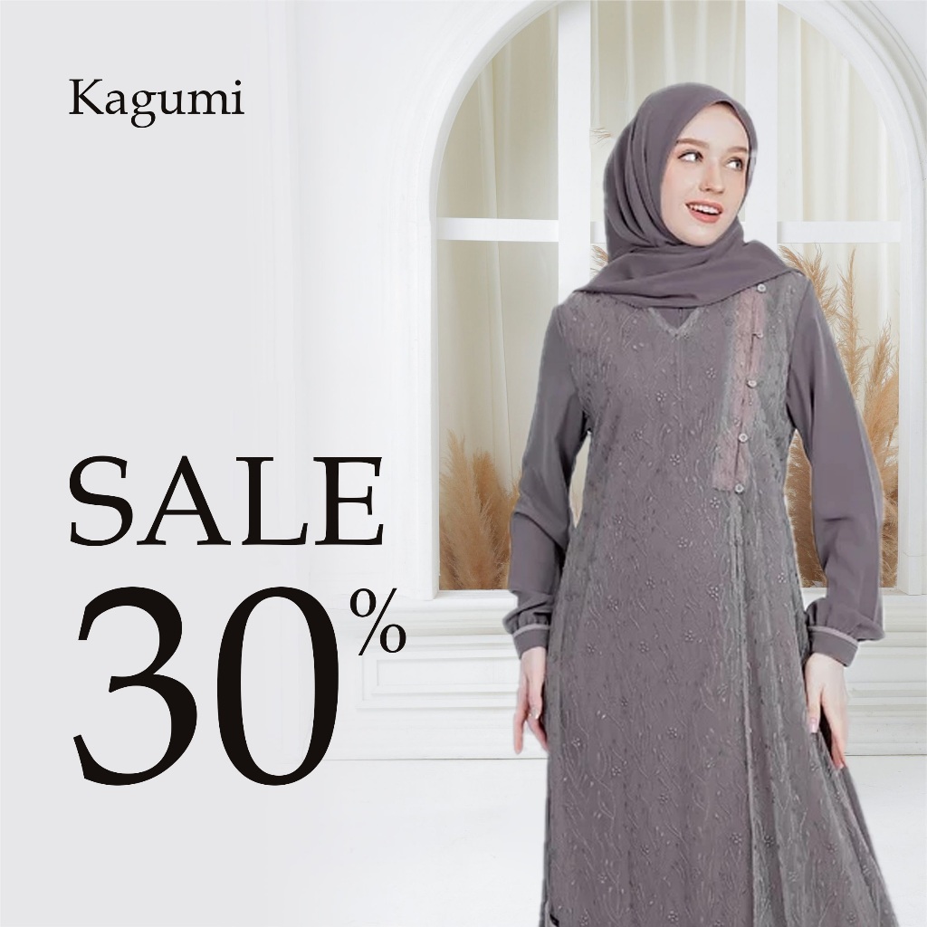 Gamis Kagumi Ethica Gamis Brukat Premium Spesial Sale Gamis Lebaran Ethica SALE