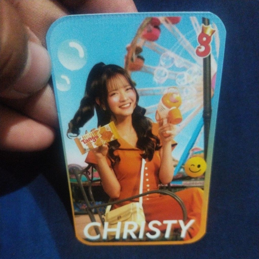 TERMURAH photocard christy dari wafer tango