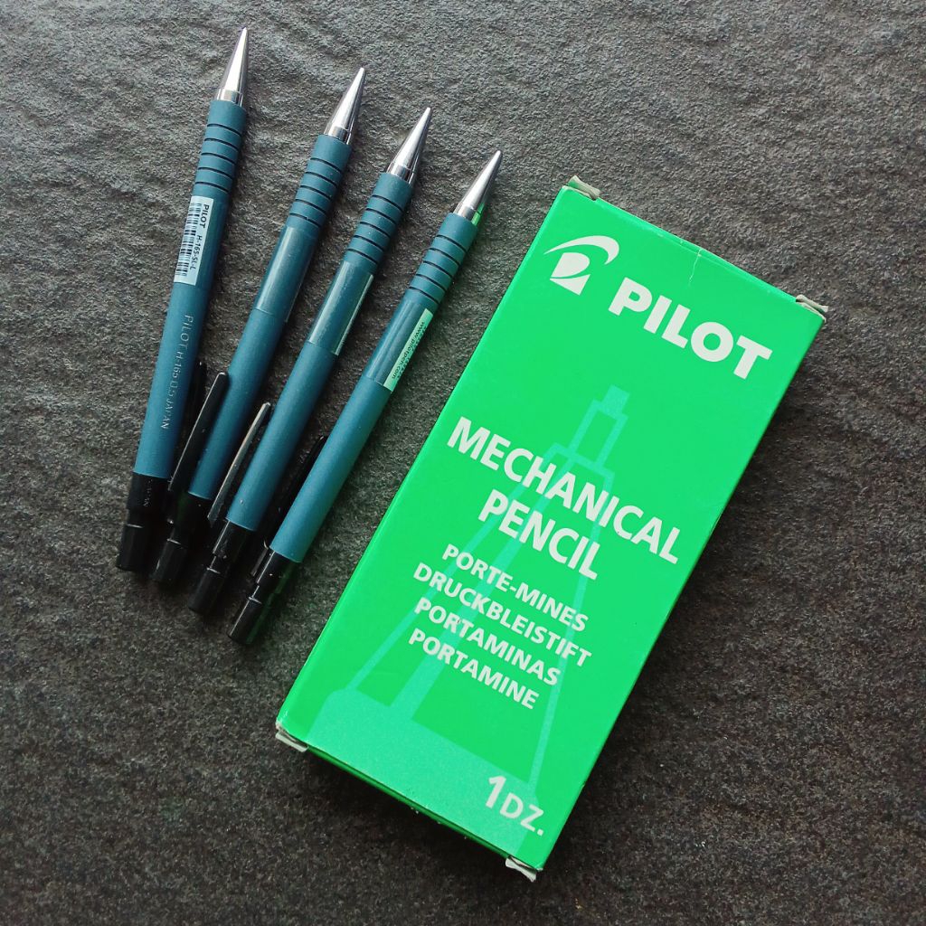 

Pensil Mekanik Mechanical Pencil Pilot H-165 0.5mm Clicker ( Pcs ) [ Original ]