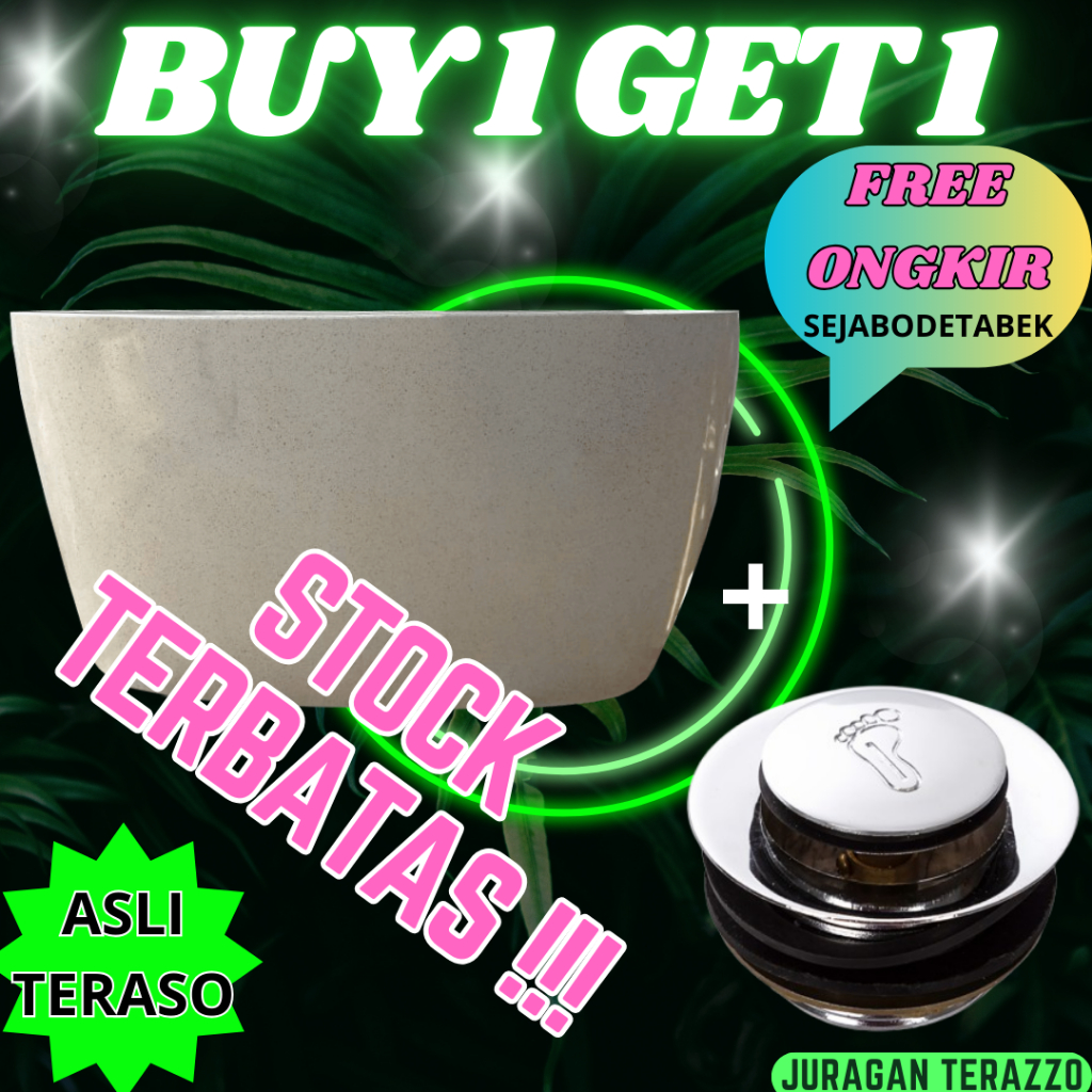 BATHUP KAMAR MANDI MINIMALIS BATHTUB TERRAZZO TIPE JEPANG JURAGAN_TERAZZO FREE ONGKIR SEJABODETABEK