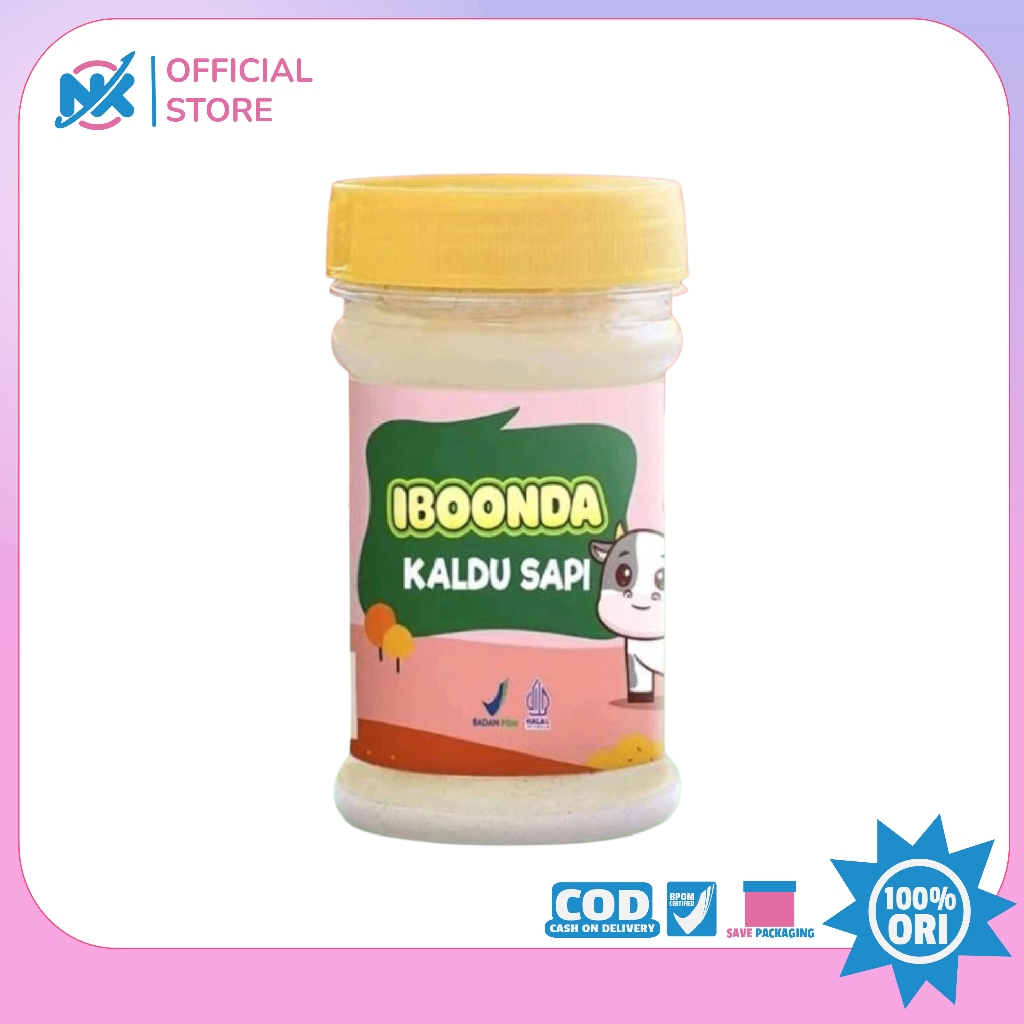 

IBOONDA BY BUMBU BUNDA ELIA Kaldu Bubuk Non MSG 75gr - Kaldu Mpasi Bayi / Kaldu MPASI Bayi Non MSG