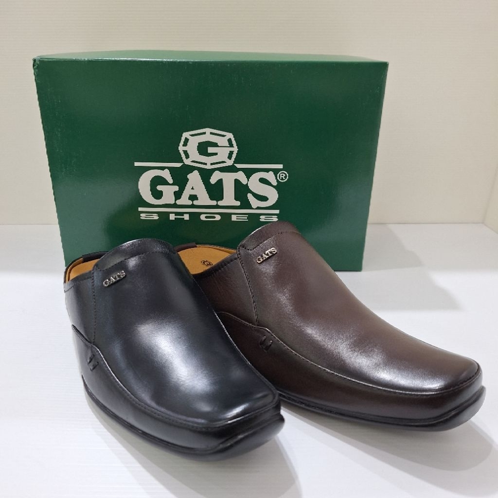 Sepatu Bustong Casual Kulit Pria GATS ZU 0061 GARANSI ORIGINAL PRODUCT