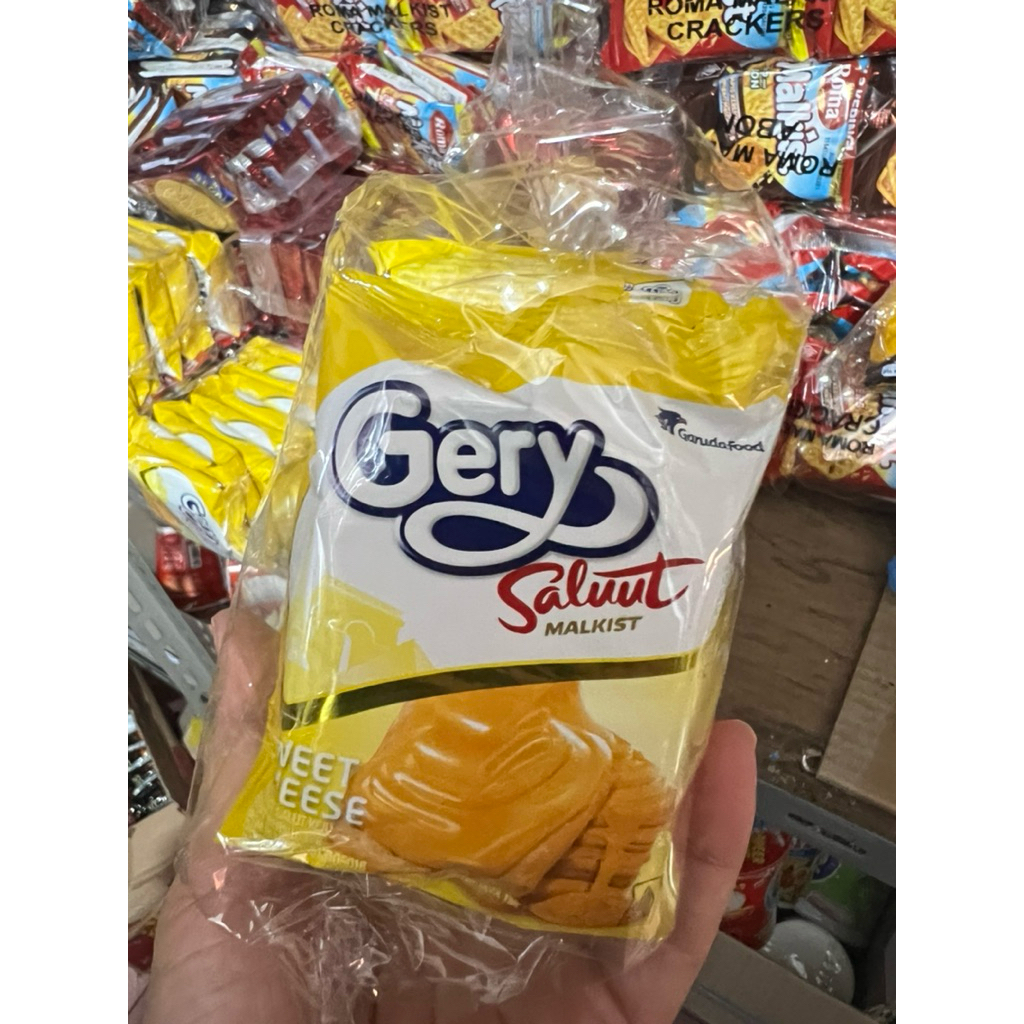 

Gery Saluut Malkist sweet cheese 1 pack isi 10 bungkus