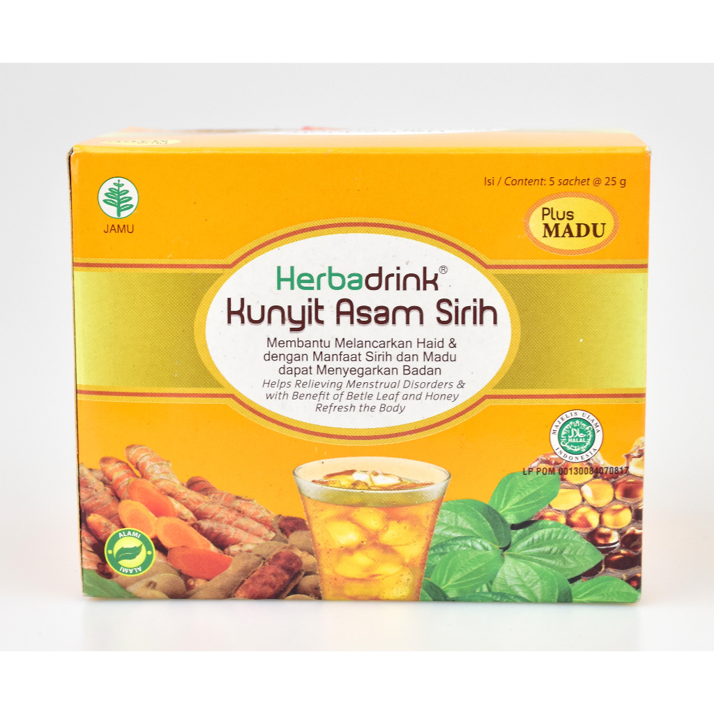 

Herbadrink Kunyit Asam Sirih Plus Madu
