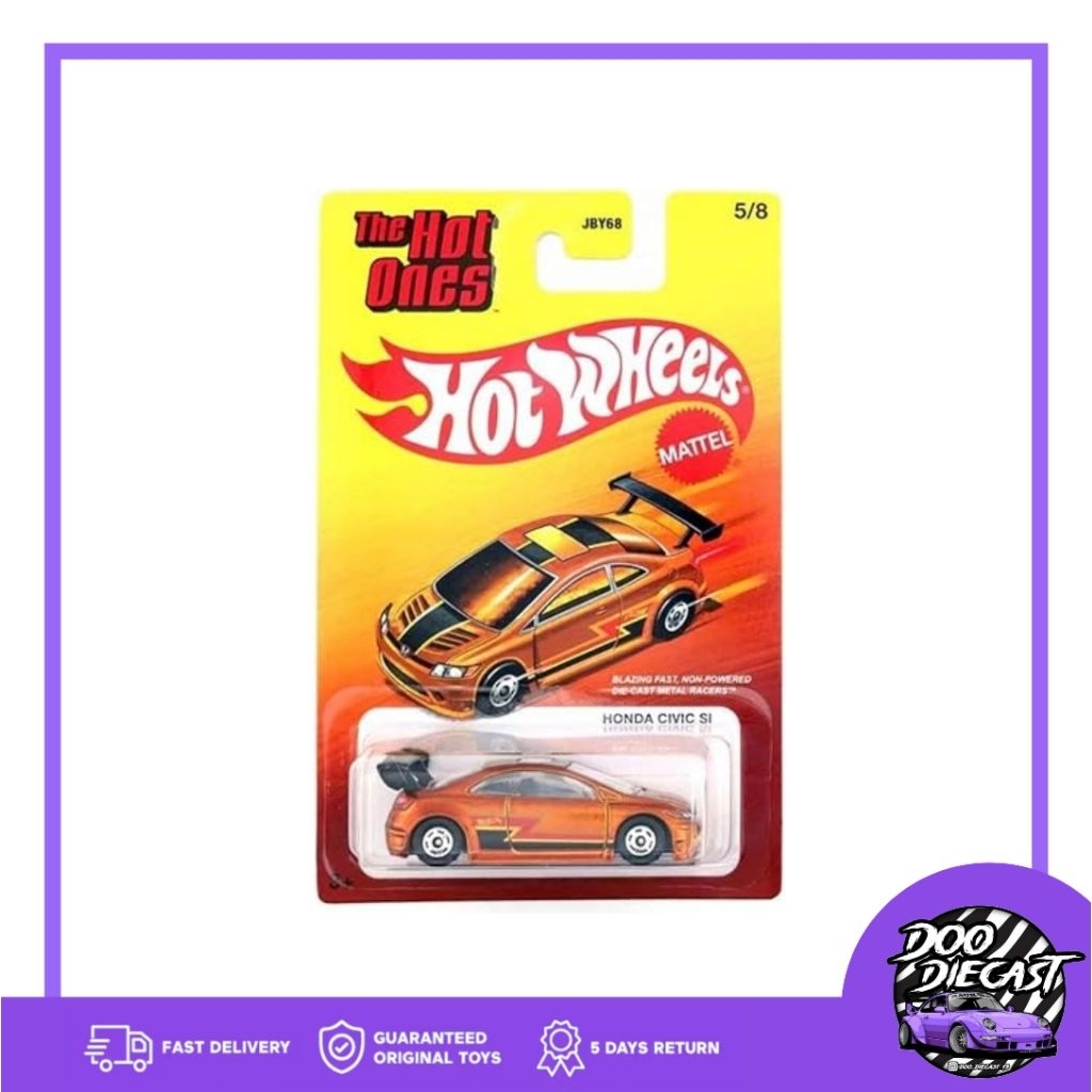 Hot Wheels Silver Series Honda Civic Si - The hot Ones