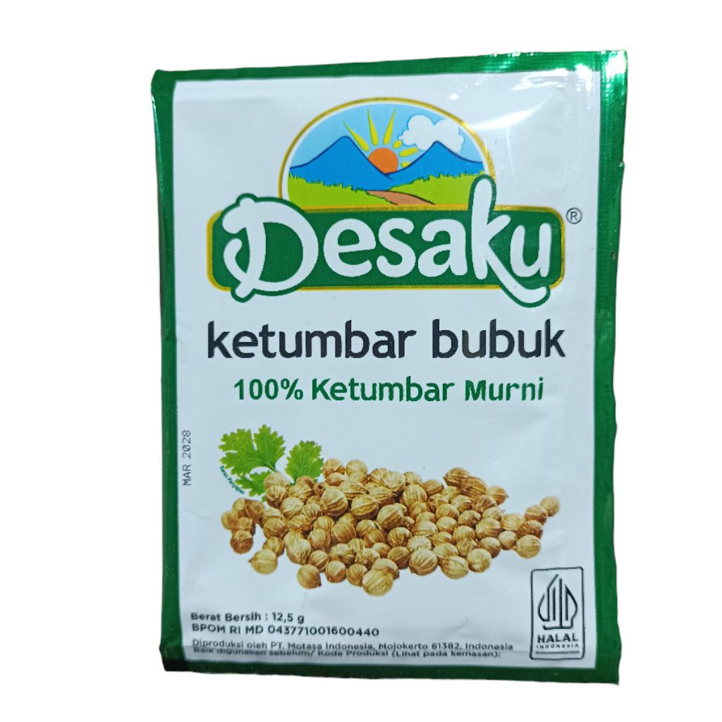 

Ketumbar Bubuk Merk Desaku 12,5 gr