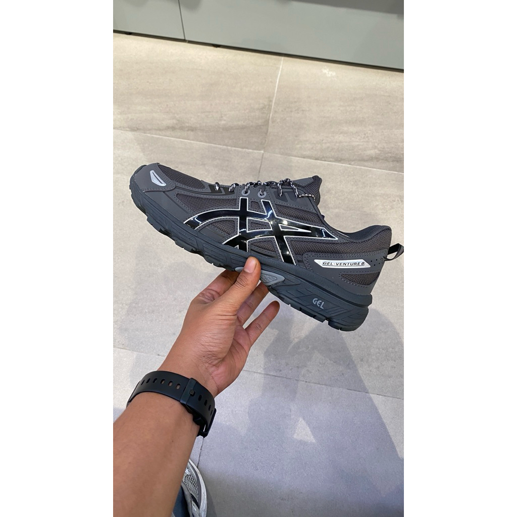 Asics Gel Venture 6 Graphite Grey Pure Silver Original