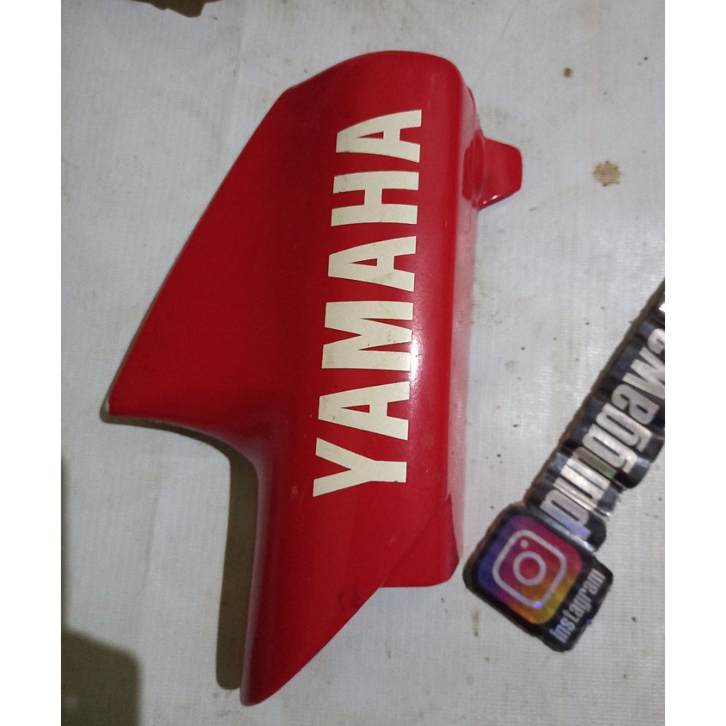 Cover Shock depan F1ZR Marlboro Original copotan sebelah kiri