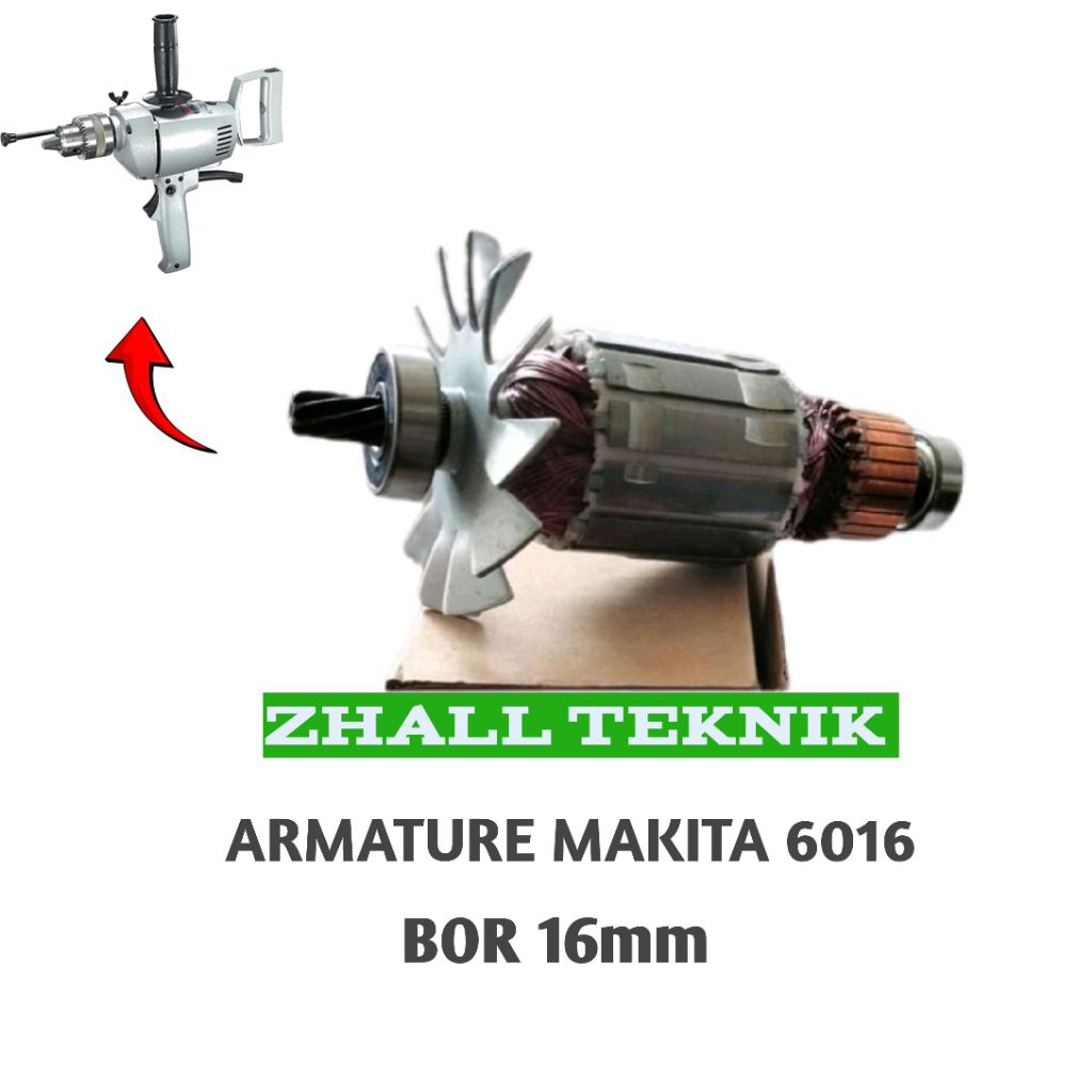 Armature Untuk Makita 6016 Mesin Bor Drill 16mm Angker Makita