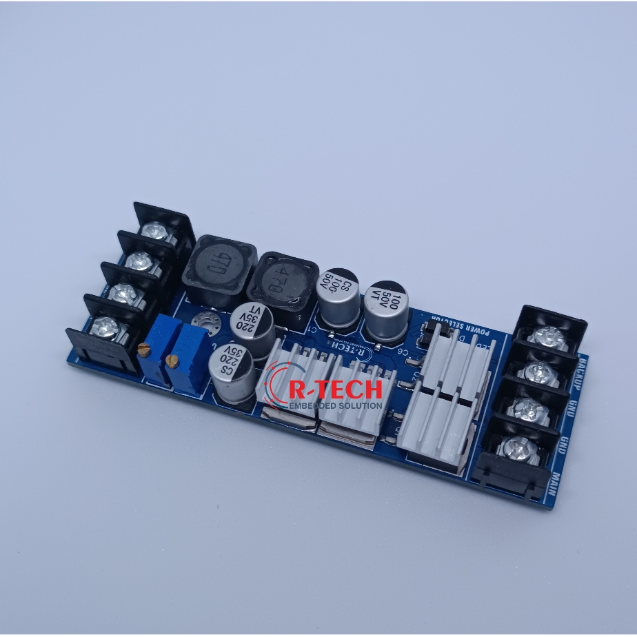 Modul UPS ATS DC Auto Transfer Switch 3 Output