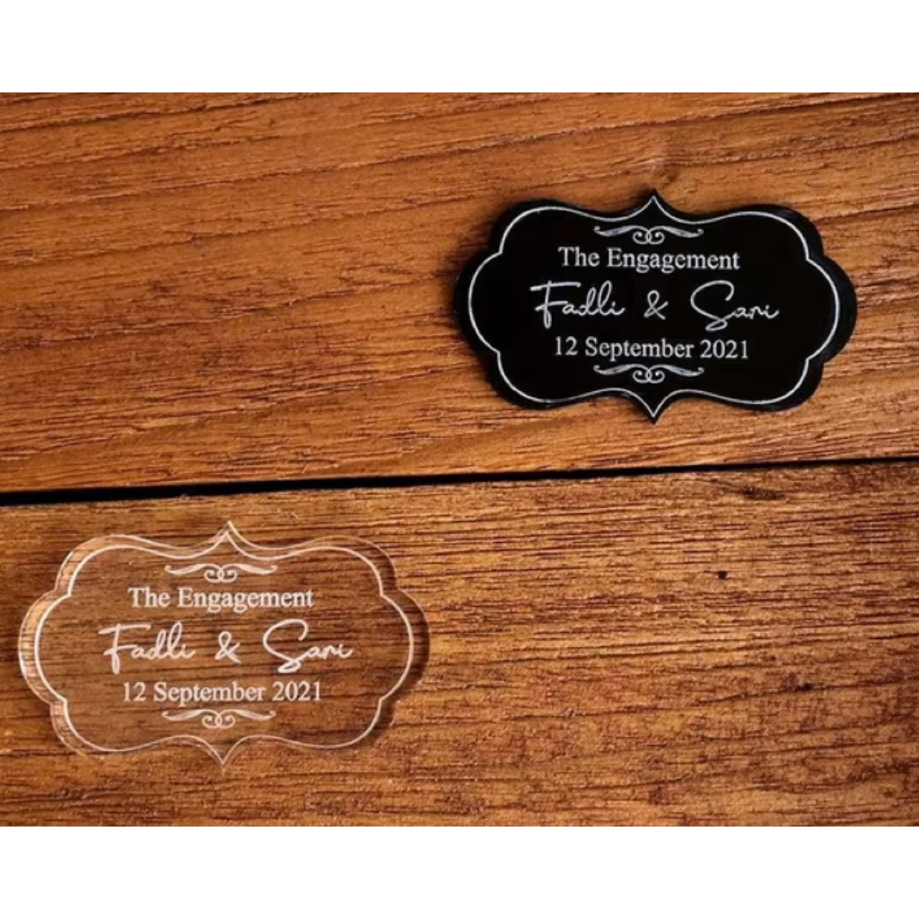 

Tag Label l Tag Nama l Papan Nama Custom l Bisa Custom Bentuk dan Ukuran