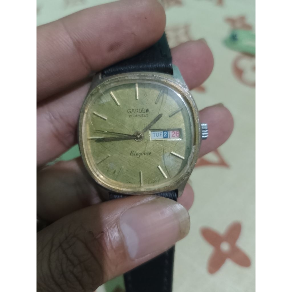 jam tangan jadul Garuda Elegance