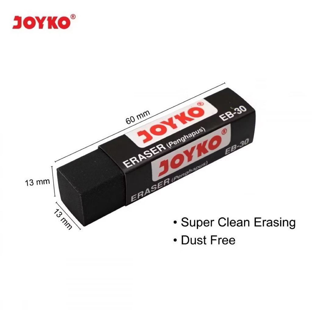

Penghapus / Eraser Joyko EB-30 Hitam Besar ( Satuan )