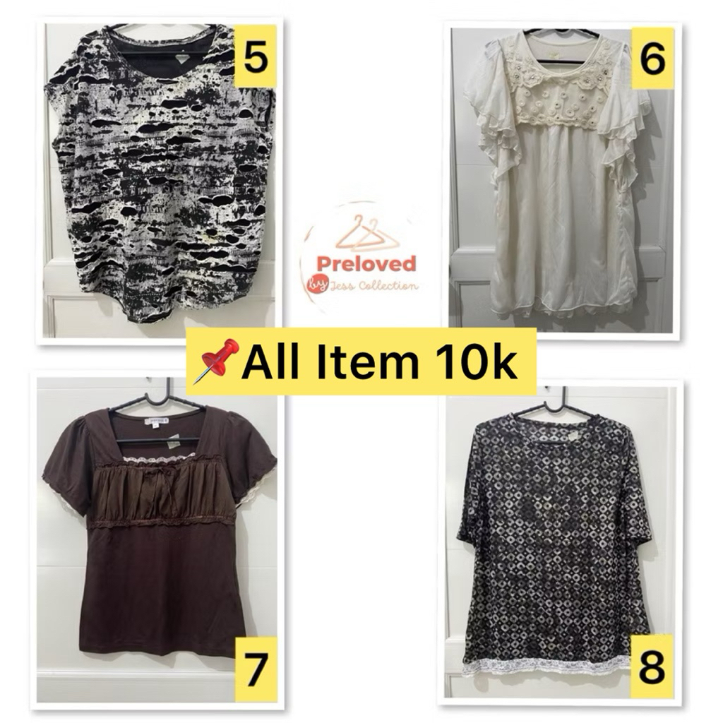 < PROMO > Atasan Cewek - Atasan Preloved - Blouse Preloved