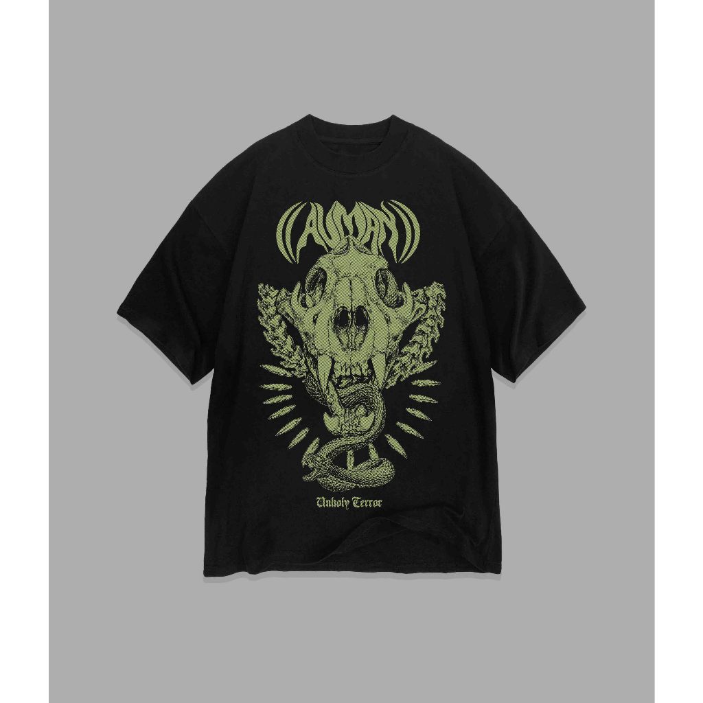 Auman - Unholy Terror Green Tshirt