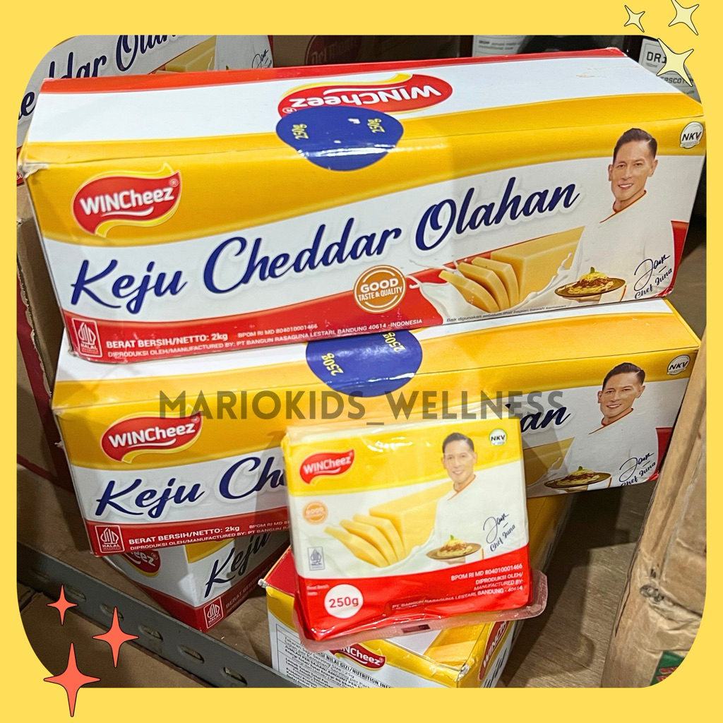 

Wincheez 1 Slop Keju Wincheese 8 x250gr 2Kg