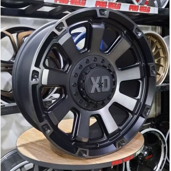 Velg Mobil Ring 20 PCD BLANK Original XD GAUNTLET XD852 ( BISA REQUEST LUBANG BAUT DAN PCD VELG )