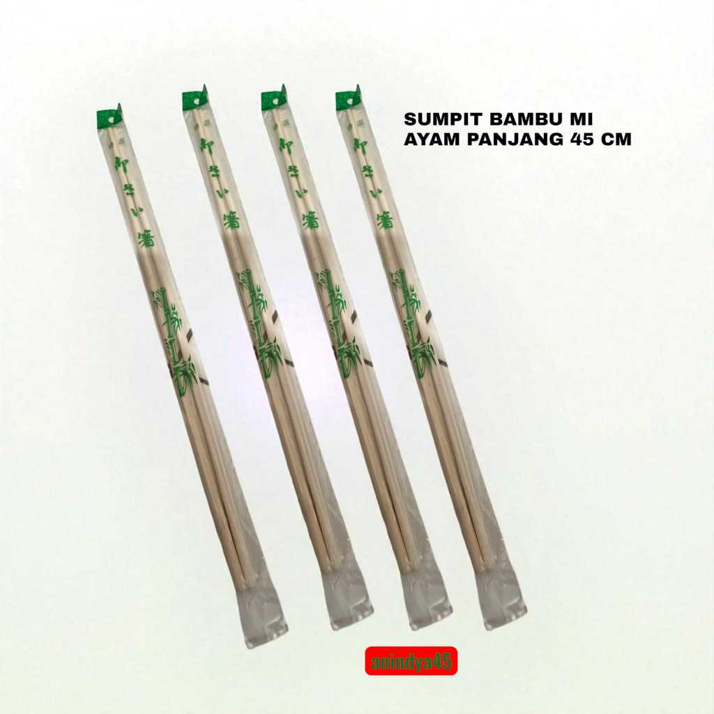 Sumpit kayu panjang 45cm/sumpit pengaduk mi ayam panjang