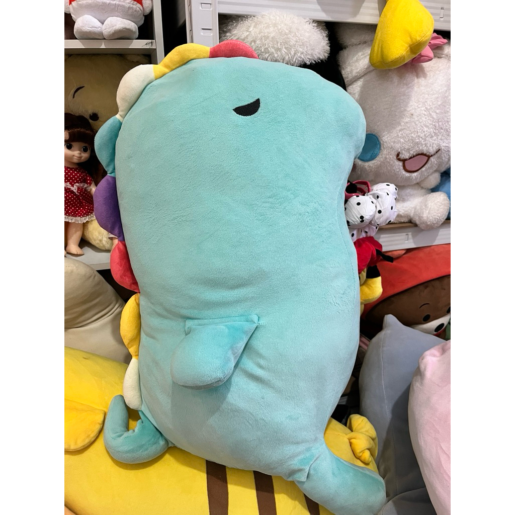 Boneka Bantal Dino Jumbo Bahan Miniso