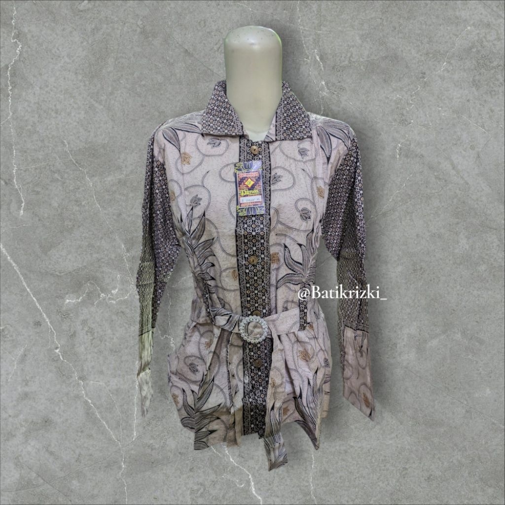 Atasan Batik remaja | Atasan cewek batik | Atasan blus batik | Atasan seragam kerja | Blus kerja | B