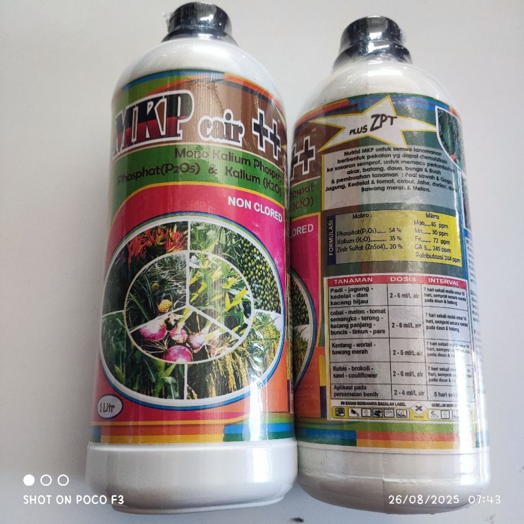 MKP cair ++ (Mono Kalium Phospat + ZPT)