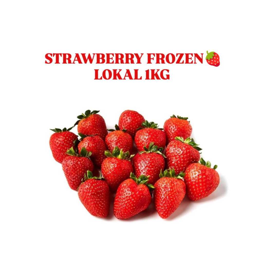 

FRUIT FROZEN STRAWBERRY 500GR/BUAH STRAWBERRY BEKU