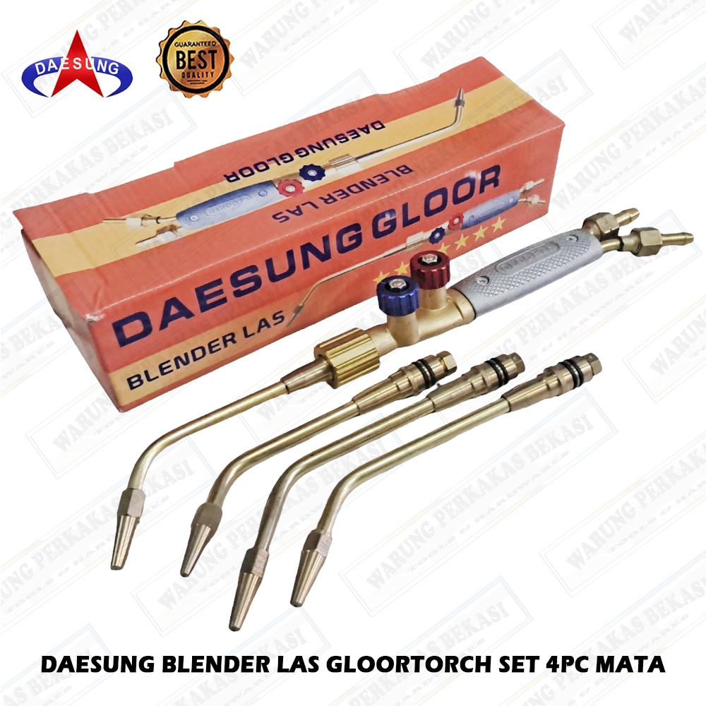 BLENDER LAS GLOOR DAESUNG Model Gloor Torch Blender Las Karbit 4 mata