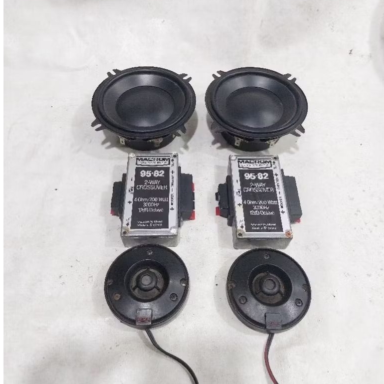 Speaker Split Macrom by morel 5 inch made in england