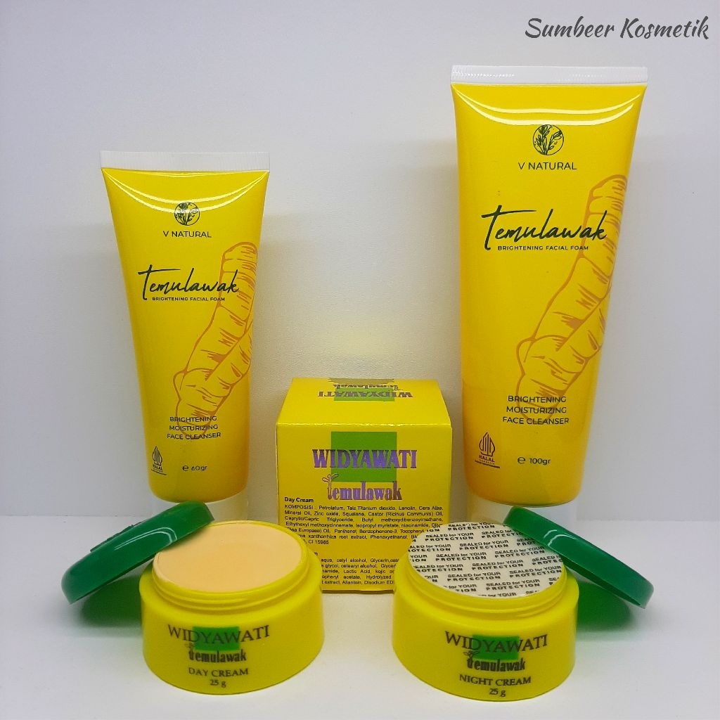 Paket 2in 1 Cream Temulawak Widyawati Plus FF Temulawak V Natural