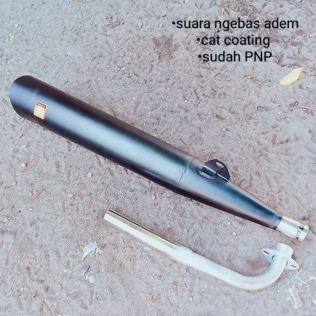 Knalpot Tsukigi Standar Racing SupraX Lama Supra Fit Lama Suara Ngebas Adem Original Produk