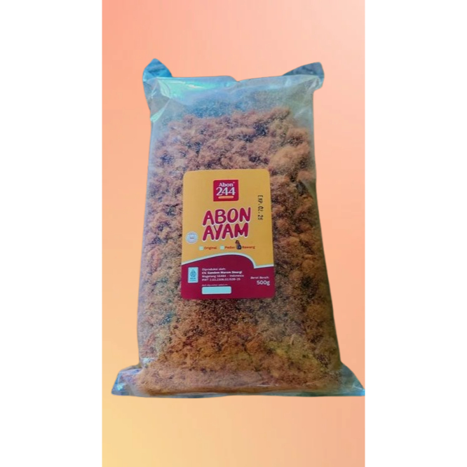 

Abon Ayam 3 Varian Rasa Abon Ayam Original Cap 244