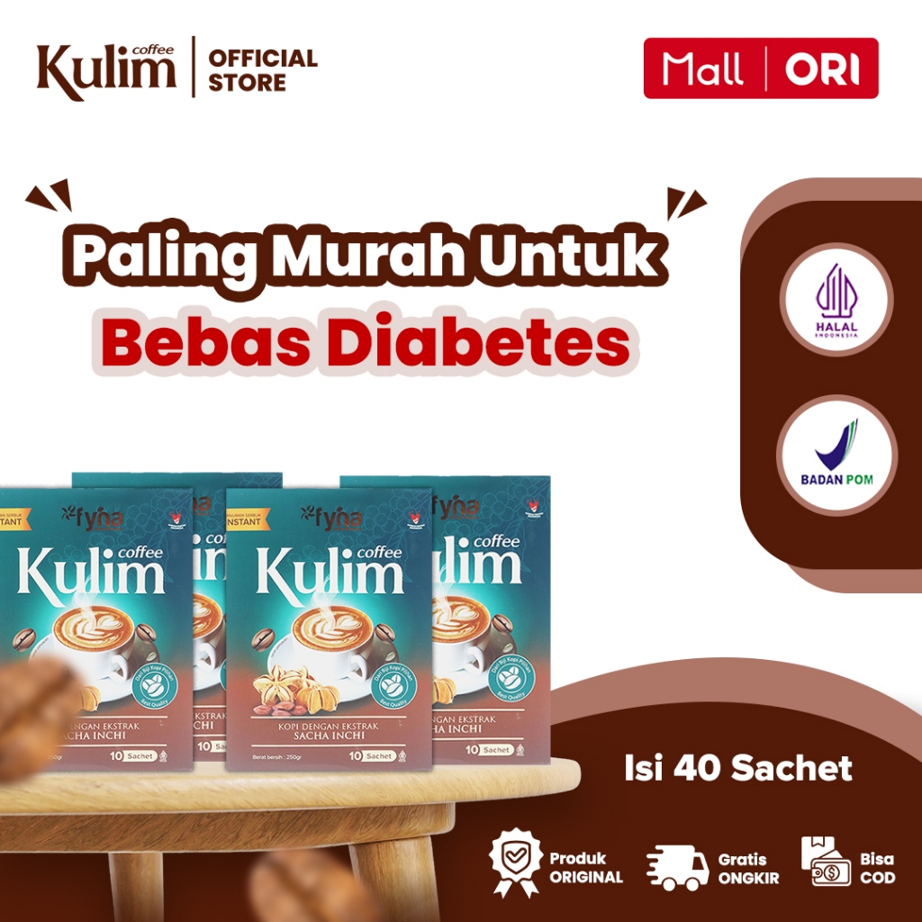 

KULIM COFFEE 4 Box - Kopi Untuk Atasi Diabetes