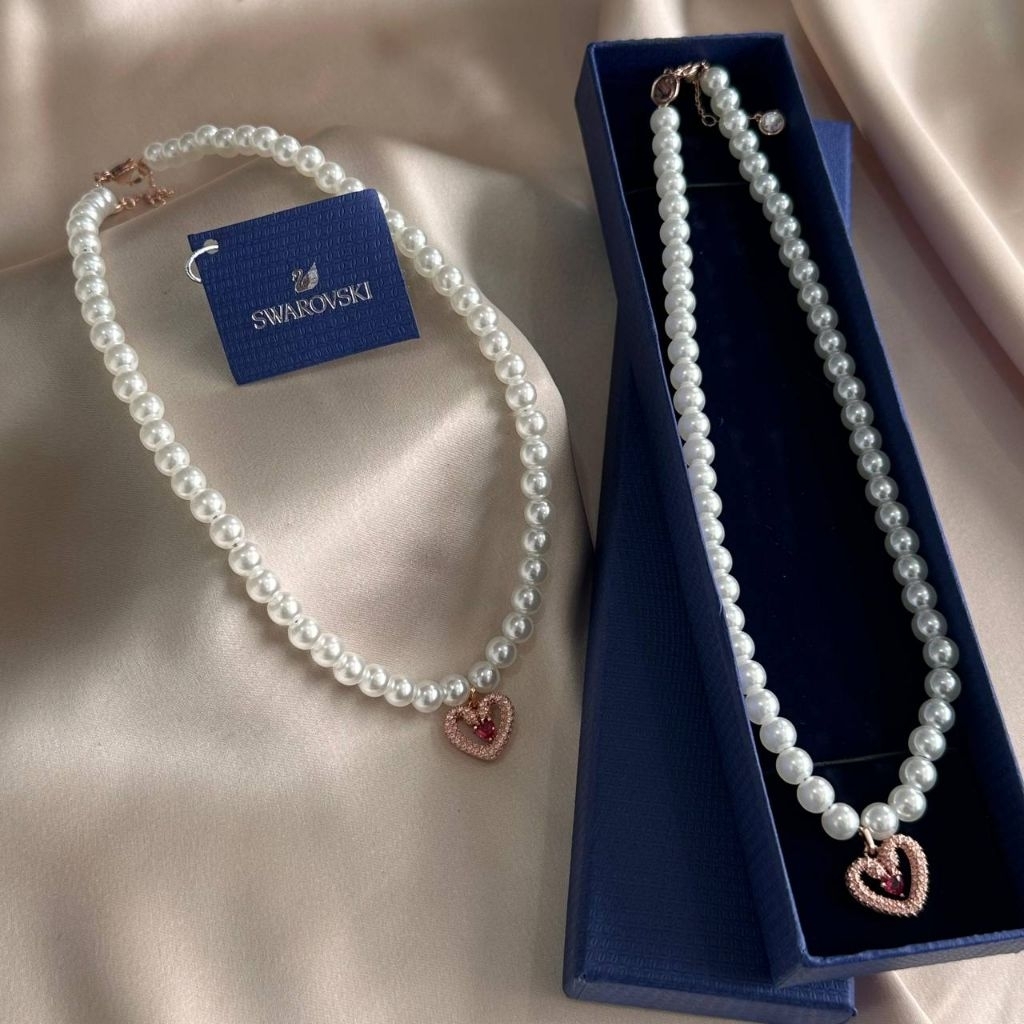 Swrovski Necklace Pearl Love Edition Accesoris